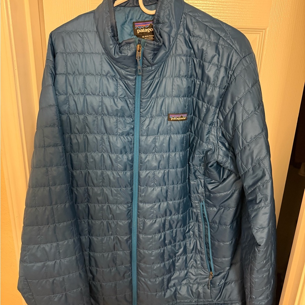 Patagonia Teal Quilted Jacket